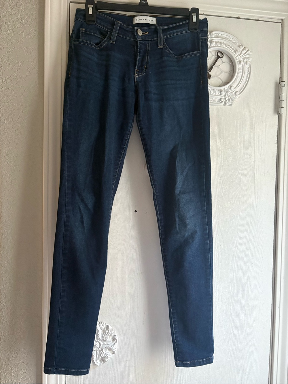 Flying Monkey Dark Blue Skinny Jeans - size 26